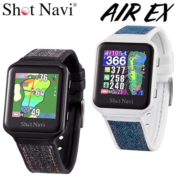 ショットナビ ゴルフ エアー イーエックス 腕時計型GPSナビ Shot Navi Air EX