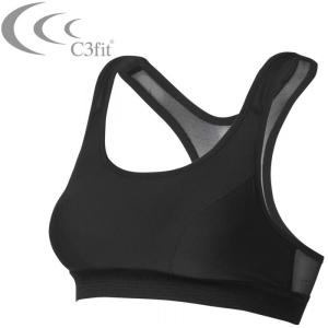 C3fit (シースリーフィット) メッシュスポーツブラ レディース 3FW88101-Kの商品画像