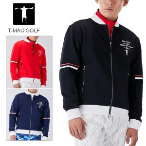 T-MAC ティーマック ゴルフ トラックジャケット メンズ 秋冬 ゴルフウェア 41671-103｜annexsports