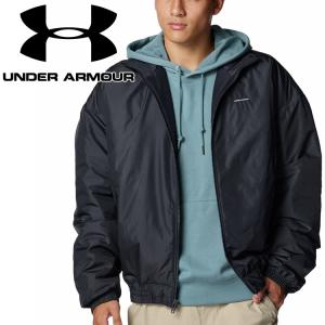 中古】[未使用] アンダーアーマー UAバーシティ ジャケット M ブラック