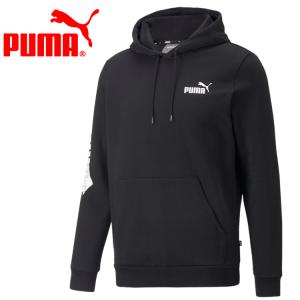 プーマ PUMA POWER ロゴ フーディスウェット TR 672507-01 メンズの商品画像