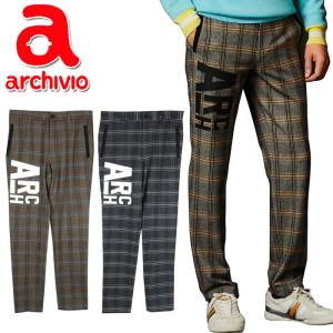 archivio（アルチビオ） 秋冬 ゴルフ 異素材切替はっ水パンツ メンズ