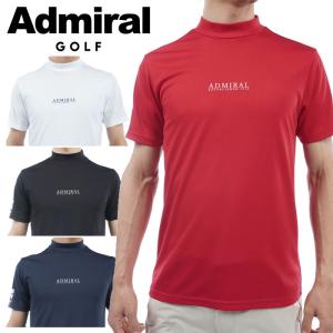 アドミラル ゴルフ フラッグ モックシャツ メンズ 2024春夏ゴルフウェア ADMA416｜アネックススポーツ