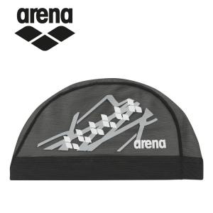 メール便配送 アリーナ arena スイム メッシュキャップ メンズ レディース ARN-3414-BLK