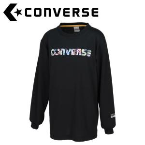 CONVERSE (コンバース) バスケット ジュニアプリントロングスリーブシャツ CB432356L-1911の商品画像