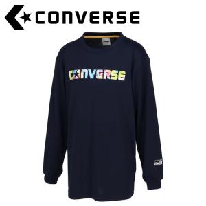 CONVERSE (コンバース) バスケット ジュニアプリントロングスリーブシャツ CB432356L-2900の商品画像