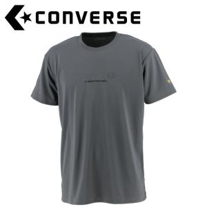 メール便配送 CONVERSE(コンバース) バスケット ゴールドシリーズプリントTシャツ CBG231353-1800｜annexsports