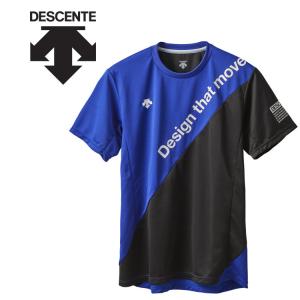デサント DESCENTE 半袖バレーボールシャツ メンズ レディース DVUVJA53-BLの商品画像