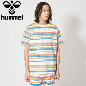 ヒュンメル hummel PLAY 柄Tシャツ HAP4188-17 メンズ レディースの商品画像