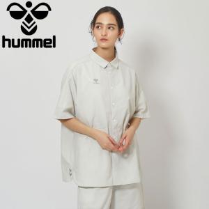 ヒュンメル hummel PLAY シアサッカー半袖スナップボタンシャツ HAW4101-951 メンズ レディースの商品画像