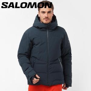 クリアランスセール サロモン ALPENFLOW DOWN JACKET M CARBON LC2141700 メンズ｜annexsports