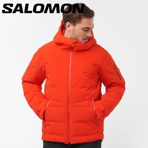 クリアランスセール サロモン ALPENFLOW DOWN JACKET M Fiery Red LC2141900 メンズ｜annexsports