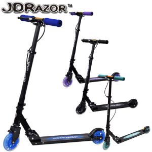 JD Razor ホイールが光る キックスクーター キックスケーター
