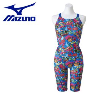 ミズノ 競泳練習用ハーフスーツ N2MGA78527 レディースの商品画像