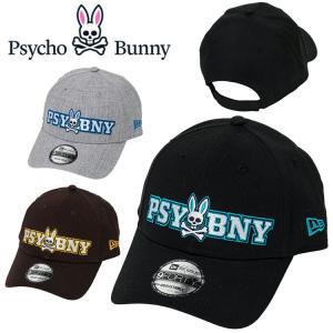 Psycho Bunny（サイコバニー） NEW ERA コラボ キャップ メンズ 2026