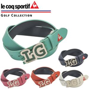 ルコックゴルフ ゴルフウェア オリジナルロゴバックルビジョーベルト レディース QGCPJH00の商品画像