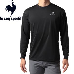 メール便配送 ルコック エコペットロングスリーブシャツ メンズ QMMUJB30Z-BLK