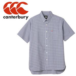 カンタベリー ショートスリーブストレッチボタンダウンシャツ S/S STRETCH BD SHIRT RA33003-NV メンズの商品画像