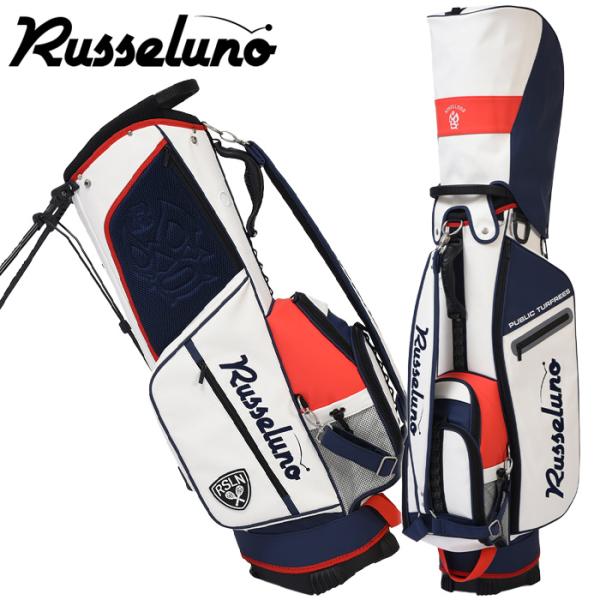 ラッセルノ ゴルフ SOLID LIGHT STAND GOLF BAG キャディバッグ 8.5型 ...