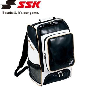 エスエスケイ SSK 野球 エナメルバッグパック BA160-9038の商品画像
