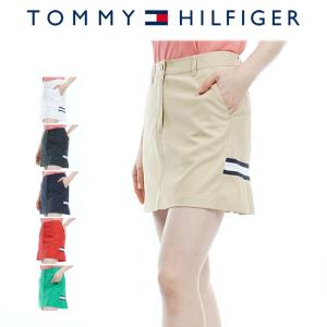 トミーヒルフィガー ゴルフ バックプリーツフラッグ スカート レディース 春夏 ゴルフウェア THLA319の商品画像