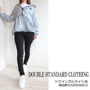 SALE セール 30%OFF 205200213,DSC/,ビッグシルエットナイロンフーディー,DOUBLE STANDARD CLOTHING,送料無料,21AW｜annie-0120