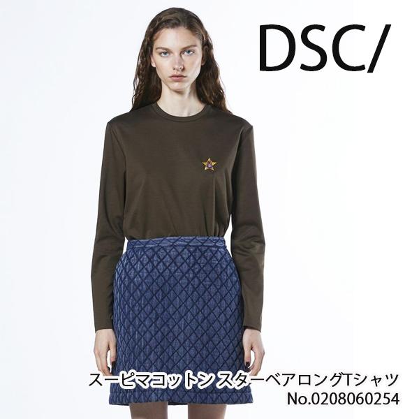 02080602544,DSC/スーピマコットン スターベアロングTシャツ  ,ダブルスタンダードク...