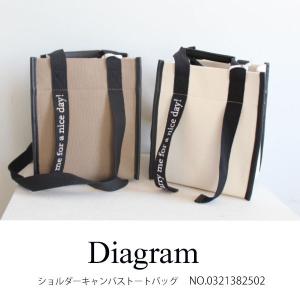 SALE 30%OFF 0321382502,Diagram,ショルダーキャンバストートバッグ,ダイアグラム,GRACE CONTINENTAL,グレースコンチネンタル,21AW｜annie-0120