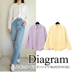 40％OFF!!,SALE セール 0323141262,Diagram,イレギュラードルマンシャツ ,GRACE CONTINENTAL,グレースコンチネンタル,送料無料,23SS｜annie-0120