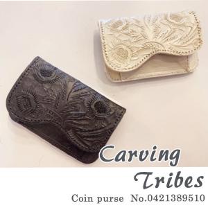 期間限定10％OFF　0421389510,Carvingtribes,Coin Purse,カービングトライブス,カービング,メタリック,送料無料,コインケース
