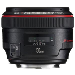 Canon 単焦点標準レンズ EF50mm F1.2L USM フルサイズ対応の商品画像