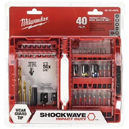 BBIDSW 40PC Shockwave Bit Set by Milwaukee Electri...