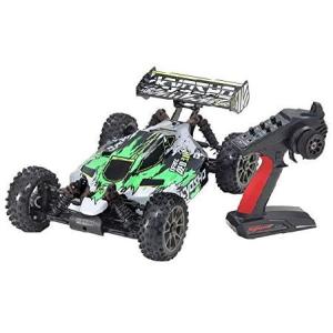 京商 1/8スケール ブラシレスパワード 4WD レーシングバギー インファーノ NEO 3.0 VE カラータイプ1 グリーン KT-231P+付 34108T1