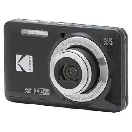 KODAK (コダック) PIXPRO 使いやすい ズーム FZ55-BK 16MP デジタルカメラ...