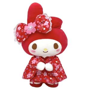 マイメロディ　マイメロ　ぬいぐるみ Sサイズ　着物　桜　RD