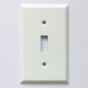 【おまけ付き】スチールスイッチプレート1穴(本体セット、プレートだけ選べます。)【片切/3路/アメリカンスイッチ】