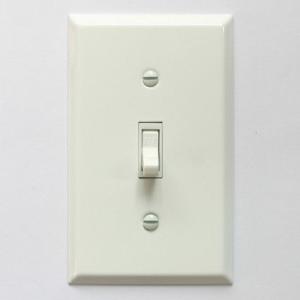 【おまけ付き】スチールスイッチプレート1穴(本...の詳細画像1