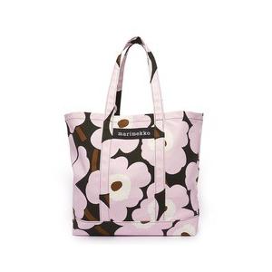 Marimekko トートバッグ Peruskassi Pieni Unikko Tote Green レディース Light マリメッコ Pink お得クーポン発行中 638