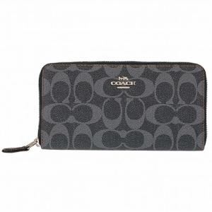コーチ Coach 長財布 低価格化 F Sv De 1 レディース ブラック