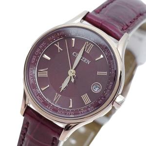 シチズン Citizen 腕時計 レディース Ec1164 02w クロスシー ワインレッド 電波時計 人気 国内正規品 Xc