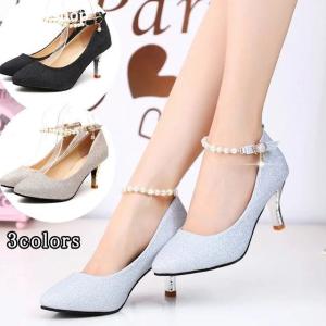 パンプス ハイヒール 痛くない ピンヒール レディース シューズ 靴 ポインテッドトゥ ポインテッドシューズ パーティー 結婚式 二次会 美脚 春夏秋冬 春物 夏物