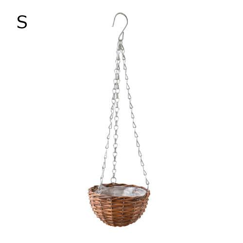 ハンギングバスケット ラウンド S プランター フラワーポット ガーデニング インダストリアル ガー...