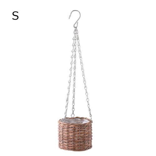 ハンギングバスケット ポット S プランター フラワーポット ガーデニング インダストリアル ガーデ...