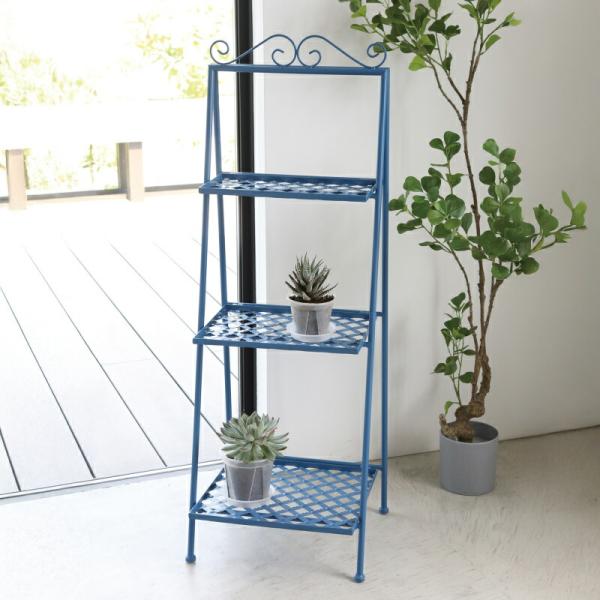 アジュール・スリーティアシェルフ ブルー neulo コベントガーデン COVENT GARDEN ...