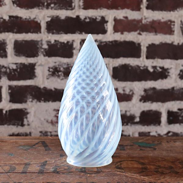 オパールセント ガラスシェード ランプシェード スウィル 渦巻 OPALESCENT SWIRL S...