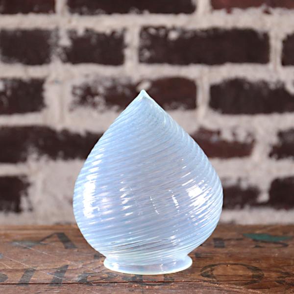 オパールセント ガラスシェード ランプシェード スウィル 渦巻 OPALESCENT SWIRL S...