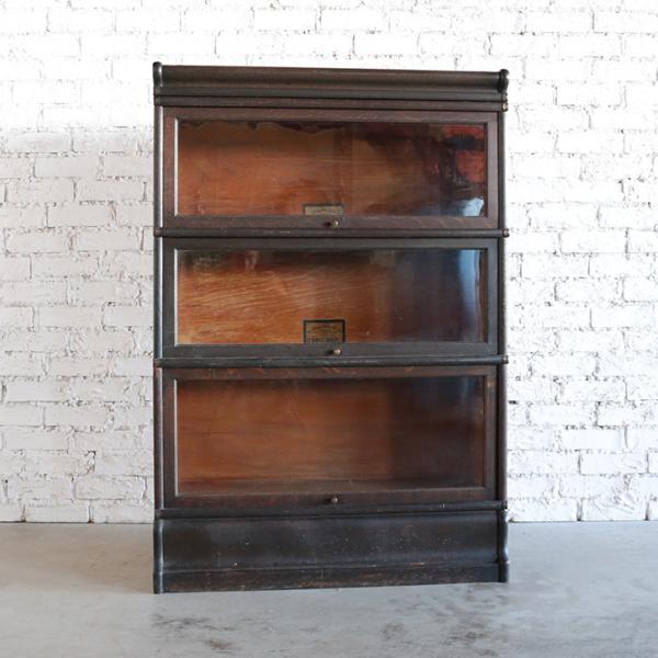 本棚 ブックシェルフ キャビネット ジャパンカラー 木製 アンティーク インテリア 店舗什器 ディス...