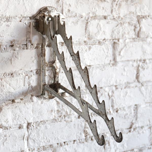 ラック インダストリアル アンティーク フック クロージング アイアン家具 ヴィンテージ ディスプレ...