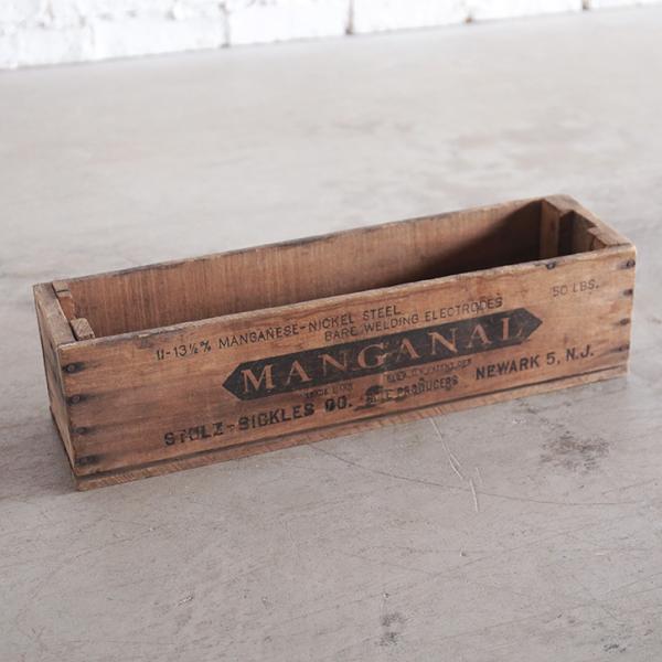 ヴィンテージ 木箱 ウッドボックス 収納 wood box ガレージ ディスプレイ アメリカ インダ...