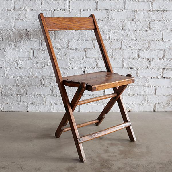 チェア フォールディングチェア holding chair oak 折りたたみ 折り畳み 椅子 アン...